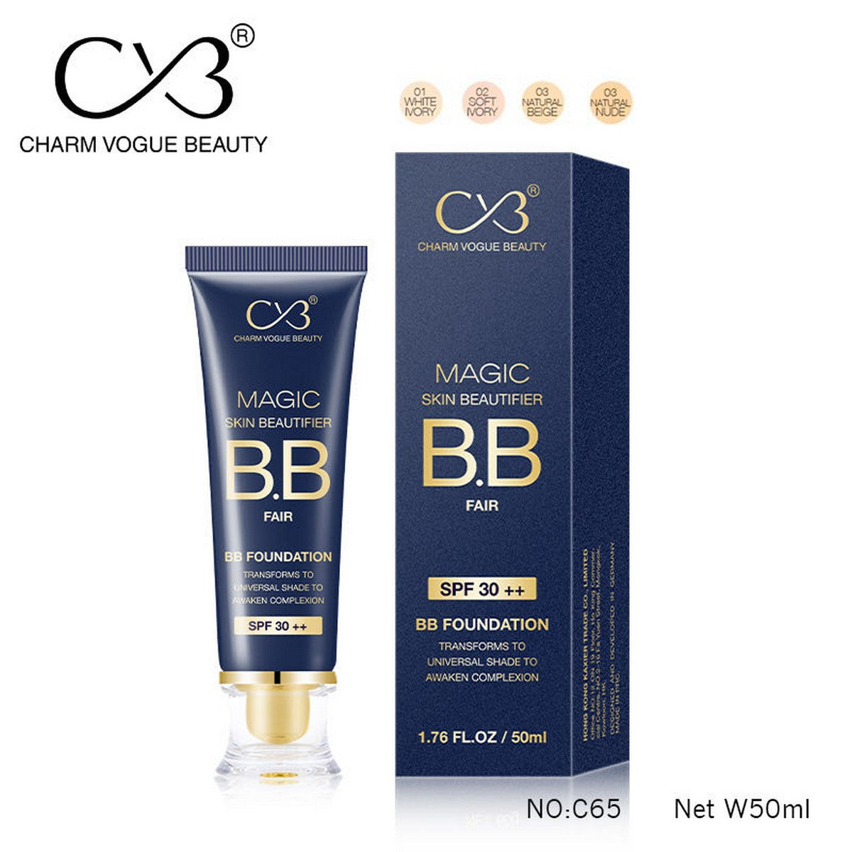 CVB Paris Magic Skin Beautifier Foundation & Sunscreen SPF 30++
